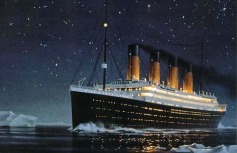 How wide was the Titanic?